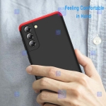 قاب محافظ با پوشش 360 درجه سامسونگ GKK Color Full Cover For Samsung Galaxy S21 Plus