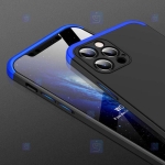 قاب محافظ با پوشش 360 درجه بدون برش لوگو اپل GKK Color Full Cover Without Hole For Apple iPhone 12 Pro