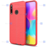 قاب ژله ای طرح چرم هواوی Auto Focus Jelly Case For Huawei P40 Lite E