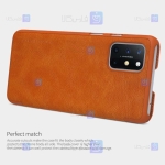 کیف محافظ چرمی نیلکین وان پلاس Nillkin Qin Case For OnePlus 8T