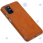 کیف محافظ چرمی نیلکین وان پلاس Nillkin Qin Case For OnePlus 8T