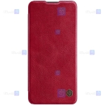 کیف محافظ چرمی نیلکین سامسونگ Nillkin Qin Case For Samsung Galaxy A32 4G
