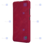 کیف محافظ چرمی نیلکین سامسونگ Nillkin Qin Case For Samsung Galaxy A32 4G