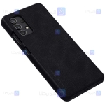 کیف محافظ چرمی نیلکین سامسونگ Nillkin Qin Case For Samsung Galaxy A32 4G