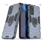قاب محافظ ضد ضربه انگشتی هواوی Ring Holder Iron Man Armor Case Huawei Honor X10 5G