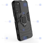 قاب محافظ ضد ضربه انگشتی هواوی Ring Holder Iron Man Armor Case Huawei Honor X10 5G