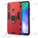 قاب محافظ ضد ضربه انگشتی هواوی Ring Holder Iron Man Armor Case Huawei Y6p