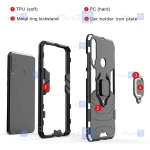 قاب محافظ ضد ضربه انگشتی هواوی Ring Holder Iron Man Armor Case Huawei Y6p