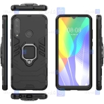 قاب محافظ ضد ضربه انگشتی هواوی Ring Holder Iron Man Armor Case Huawei Y6p