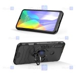 قاب محافظ ضد ضربه انگشتی هواوی Ring Holder Iron Man Armor Case Huawei Y6p