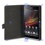 کیف محافظ چرمی مگنت دار گوشی سونی Roxfit Premium Leather Book Cace For Sony Xperia SP