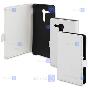 کیف محافظ چرمی مگنت دار گوشی سونی Roxfit Premium Leather Book Cace For Sony Xperia SP
