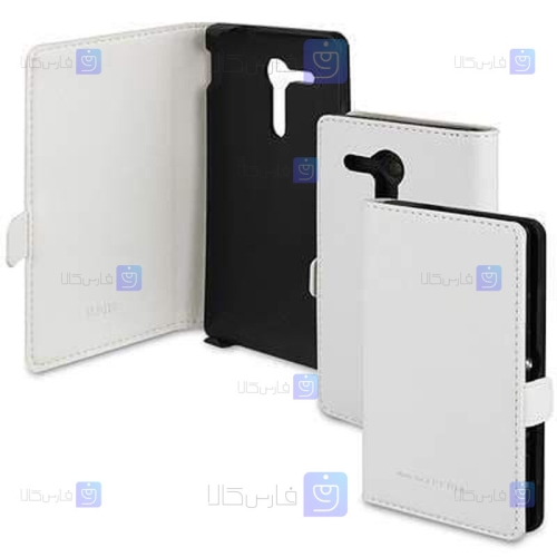 کیف محافظ چرمی مگنت دار گوشی سونی Roxfit Premium Leather Book Cace For Sony Xperia SP