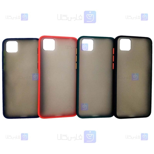 قاب محافظ پشت مات هواوی Transparent Hybrid Case Huawei Y5p