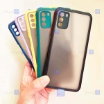 قاب محافظ مات با محافظ لنز شیائومی Transparent Hybrid With Lens Protector Case Xiaomi Poco M3
