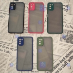 قاب محافظ مات با محافظ لنز شیائومی Transparent Hybrid With Lens Protector Case Xiaomi Poco M3