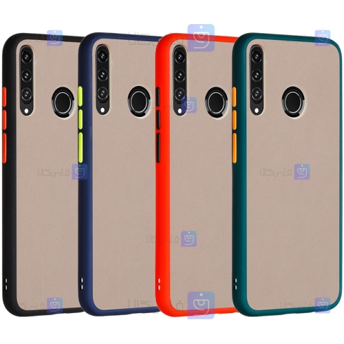 قاب محافظ پشت مات هواوی Transparent Hybrid Case Huawei P40 Lite E