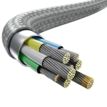 کابل دو سر تایپ سی به دی سی بیسوس Baseus Flash one for two Fast Charge Cable 100W 2m