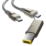 کابل دو سر تایپ سی به دی سی بیسوس Baseus Flash one for two Fast Charge Cable 100W 2m