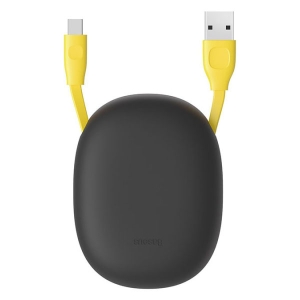 کابل شارژ و انتقال داده تایپ سی بیسوس Baseus Little Reunion One-Way Stretchable Type-C Cable 1m