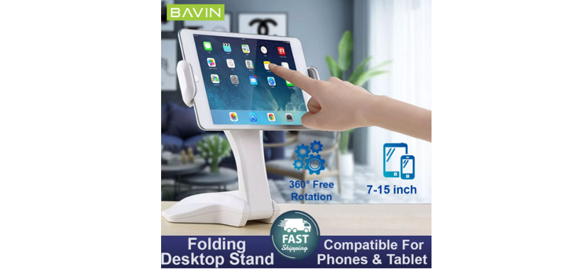 هولدر استندی رومیزی گوشی و تبلت برند باوین Bavin PS-10 Laziest Holder