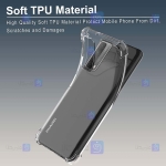 قاب محافظ ژله ای کپسول دار 5 گرمی هواوی Clear Tpu Air Rubber Jelly Case For Huawei Y7a