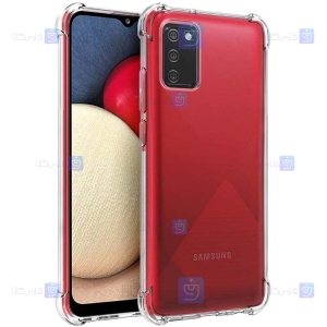 قاب محافظ ژله ای کپسول دار 5 گرمی سامسونگ Clear Tpu Air Rubber Jelly Case For Samsung Galaxy M02s