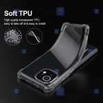 قاب محافظ ژله ای کپسول دار 5 گرمی شیائومی Clear Tpu Air Rubber Jelly Case For Xiaomi Mi 11