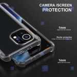 قاب محافظ ژله ای کپسول دار 5 گرمی شیائومی Clear Tpu Air Rubber Jelly Case For Xiaomi Mi 11