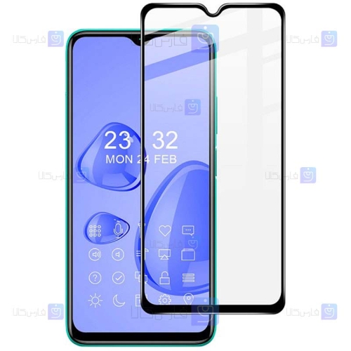 محافظ صفحه نمایش شیشه ای تمام چسب با پوشش کامل شیائومی Full Glass Screen Protector For Xiaomi Redmi 9 Power