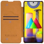 کیف محافظ چرمی نیلکین سامسونگ Nillkin Qin Case For Samsung Galaxy M62