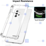 قاب محافظ ژله ای کپسول دار 5 گرمی سامسونگ Clear Tpu Air Rubber Jelly Case For Samsung Galaxy A32 5G