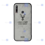 قاب پارچه ای Huawei Y7p مدل گوزنی