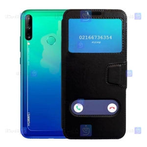 کیف محافظ چرمی هواوی Easy Access Cover For Huawei Y7p