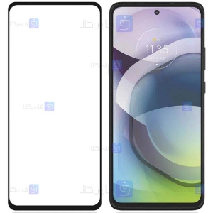 محافظ صفحه نمایش تمام چسب با پوشش کامل موتورولا Full Glass Screen Protector For Motorola Moto G 5G