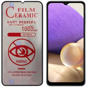 محافظ صفحه نمایش سرامیکی حریم شخصی تمام صفحه سامسونگ Full Privacy Ceramics Screen Protector Samsung Galaxy A32 5G