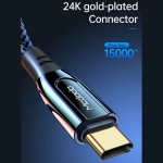کابل شارژ سریع و انتقال داده تایپ سی به تایپ سی مک دودو Mcdodo 100W SuperCharge 5A 1.2M Type-C To Type-C Cable CA-812