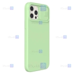 قاب سیلیکونی کم شیلد نیلکین اپل Nillkin CamShield Silky silicone case for Apple iPhone 12 Pro
