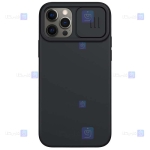 قاب سیلیکونی کم شیلد نیلکین اپل Nillkin CamShield Silky silicone case for Apple iPhone 12 Pro Max