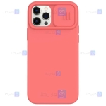 قاب سیلیکونی کم شیلد نیلکین اپل Nillkin CamShield Silky silicone case for Apple iPhone 12 Pro Max