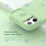 قاب سیلیکونی کم شیلد نیلکین اپل Nillkin CamShield Silky silicone case for Apple iPhone 12 Pro Max