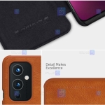 کیف محافظ چرمی نیلکین وان پلاس Nillkin Qin Case For OnePlus 9