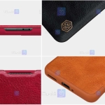 کیف محافظ چرمی نیلکین وان پلاس Nillkin Qin Case For OnePlus 9 Pro