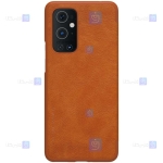 کیف محافظ چرمی نیلکین وان پلاس Nillkin Qin Case For OnePlus 9 Pro