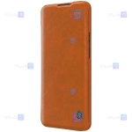 کیف محافظ چرمی نیلکین وان پلاس Nillkin Qin Case For OnePlus 9 Pro
