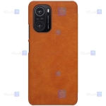کیف محافظ چرمی نیلکین شیائومی Nillkin Qin Case For Xiaomi Redmi K40 Pro Plus
