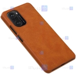 کیف محافظ چرمی نیلکین شیائومی Nillkin Qin Case For Xiaomi Redmi K40 Pro Plus