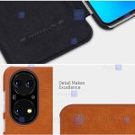 کیف محافظ چرمی نیلکین هواوی Nillkin Qin case for Huawei P50