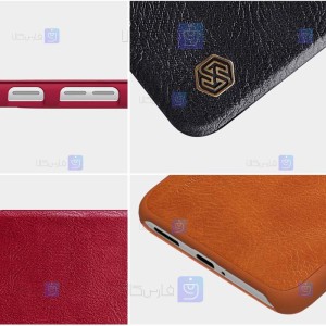 کیف محافظ چرمی نیلکین هواوی Nillkin Qin case for Huawei P50