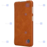 کیف محافظ چرمی نیلکین سامسونگ Nillkin Qin case for Samsung Galaxy A32 5G